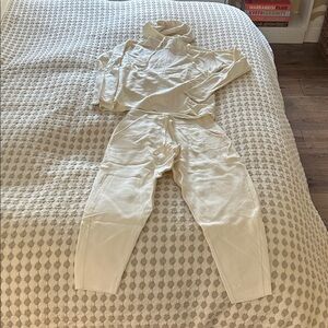 Banana Republic Cream Track Suit